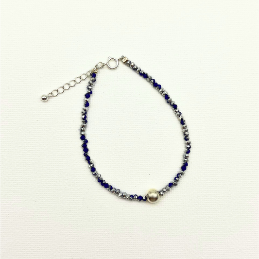 CECILIA Navy bracelet