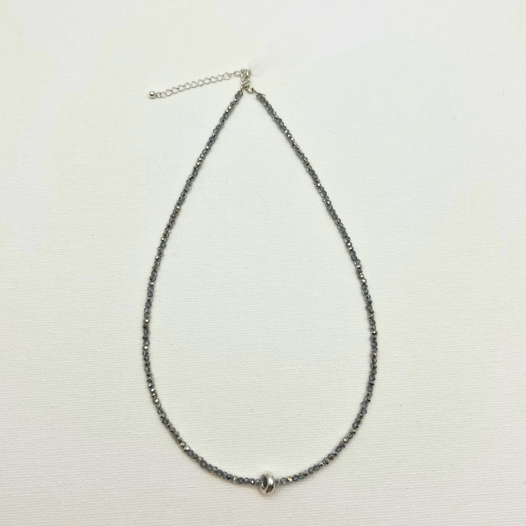 CECILIA Silver  necklace