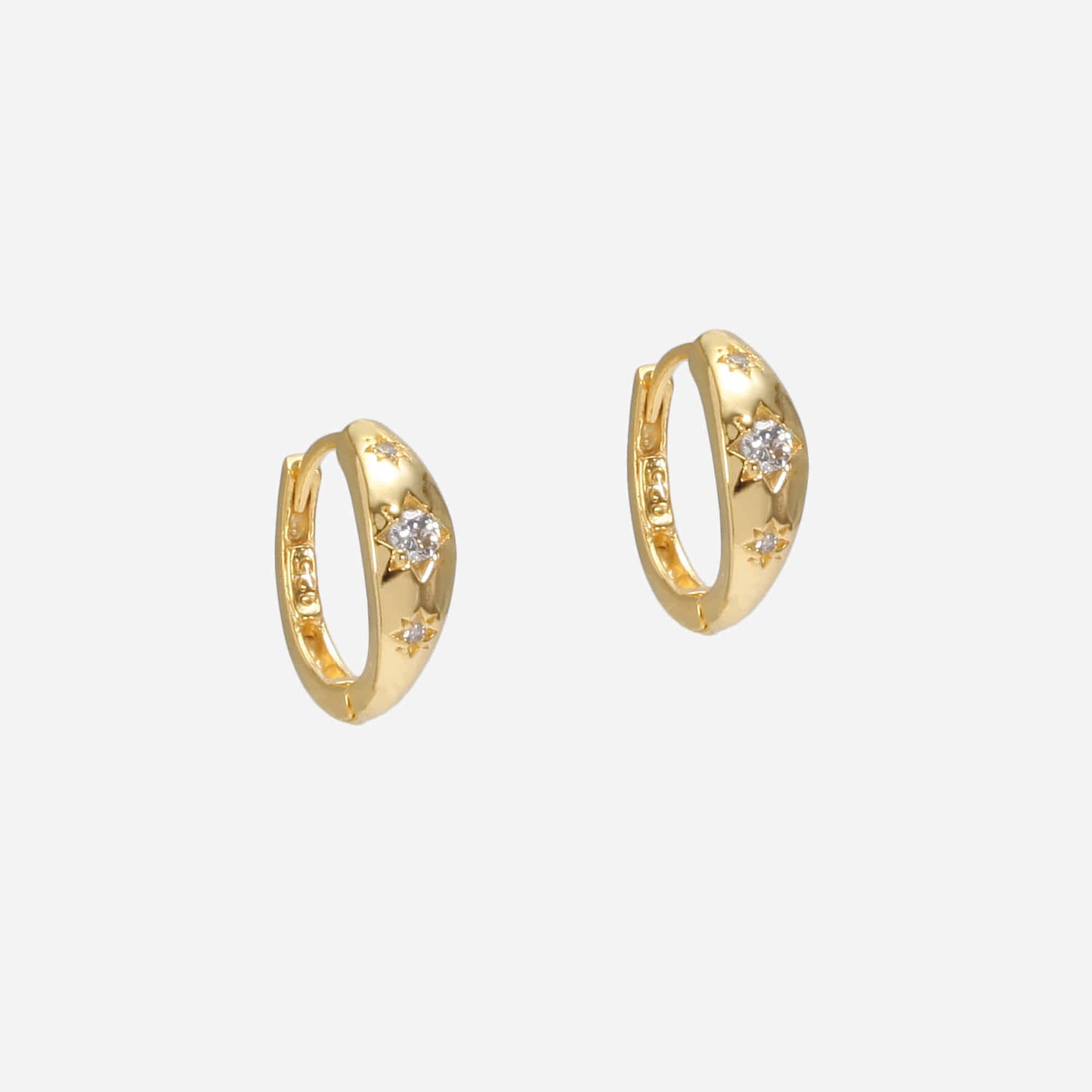 LUCIE Gold Earrings