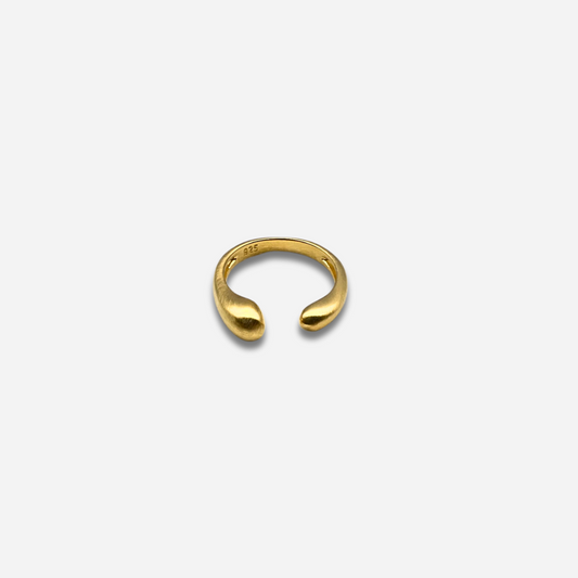 RIYA Brushed Gold Ring