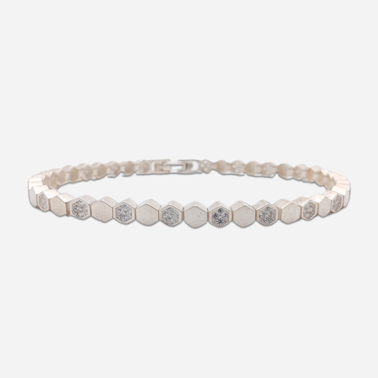 CELIA Silver Bracelet - 17.5cm