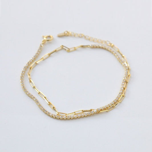 LIV Gold Bracelet