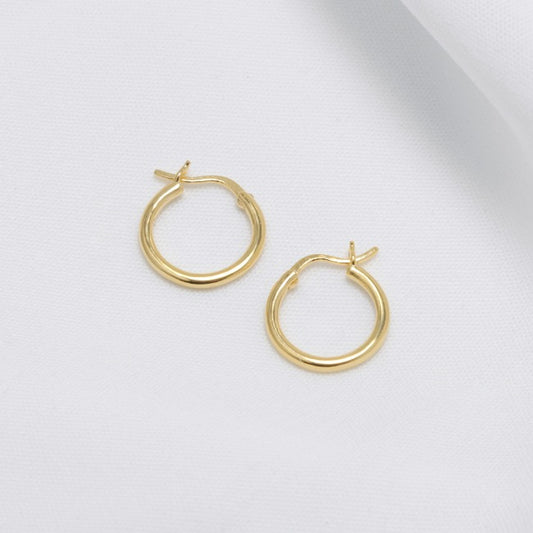 CASEY Gold Earrings - Medium