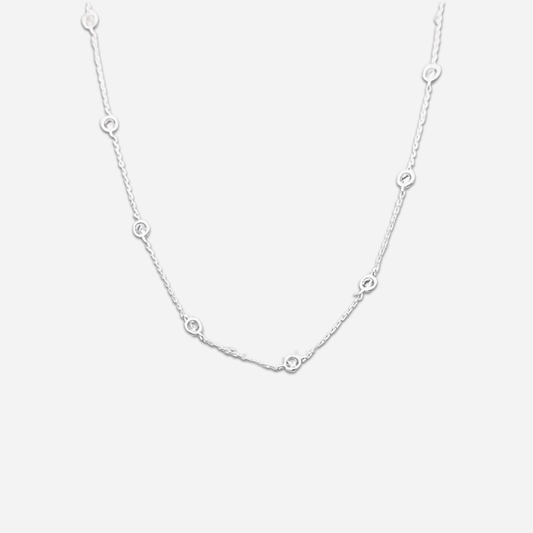 CARINA Silver Necklace